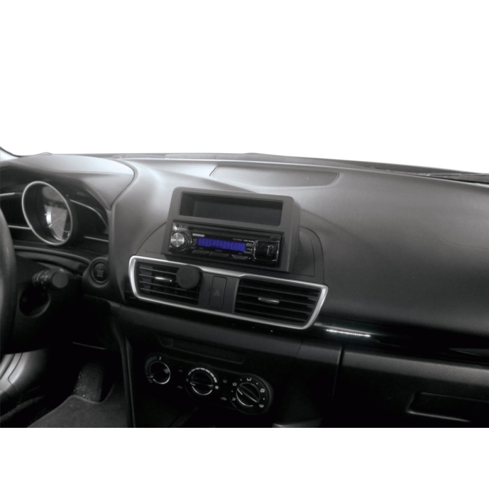 Ramka montażowa 1-DIN z kieszenią Mazda 3