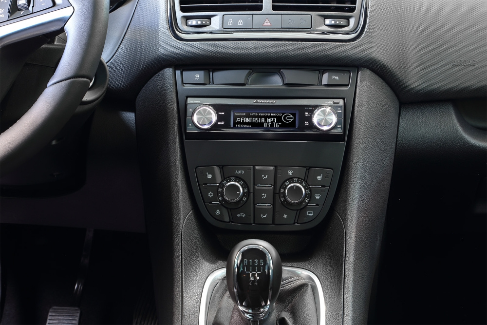 Ramka montażowa 1-DIN Opel Meriva B, czarna