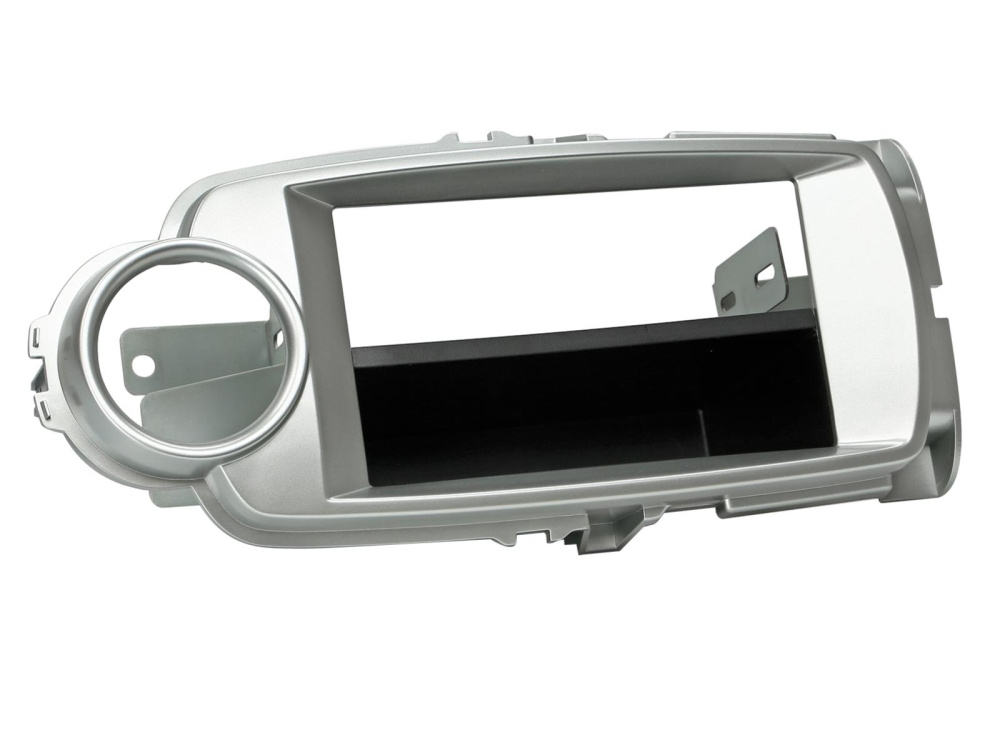 Rama montażowa 2-DIN z kieszenią na akcesoria Toyota Yaris 10/2011-08/2014