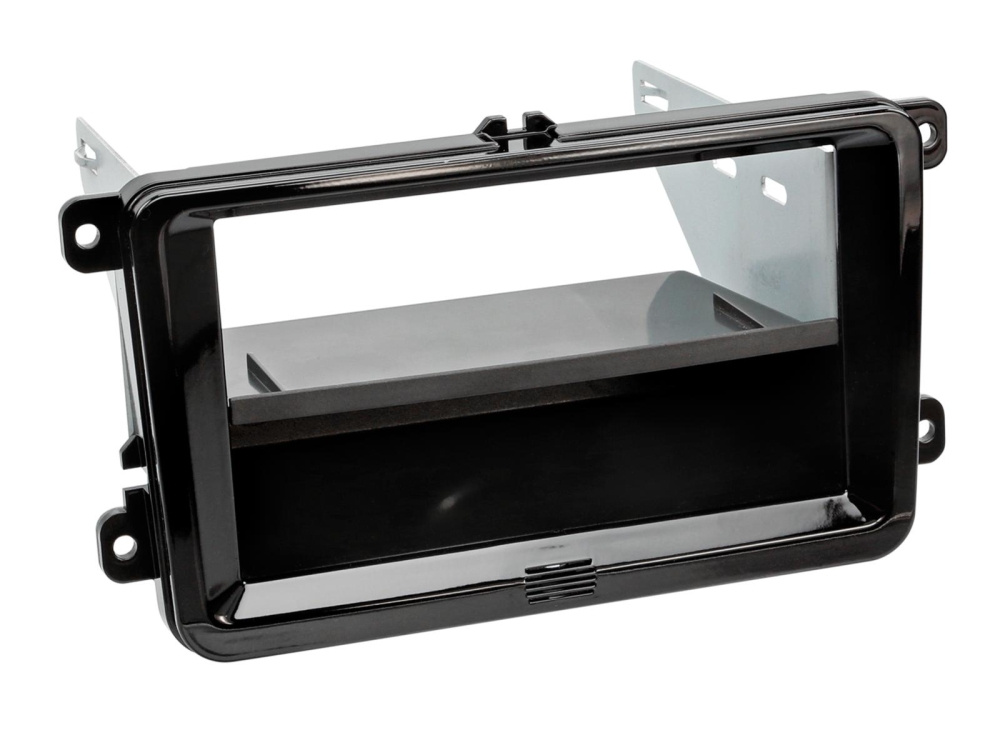 Ramka montażowa 2-DIN Seat/Skoda/VW, piano black