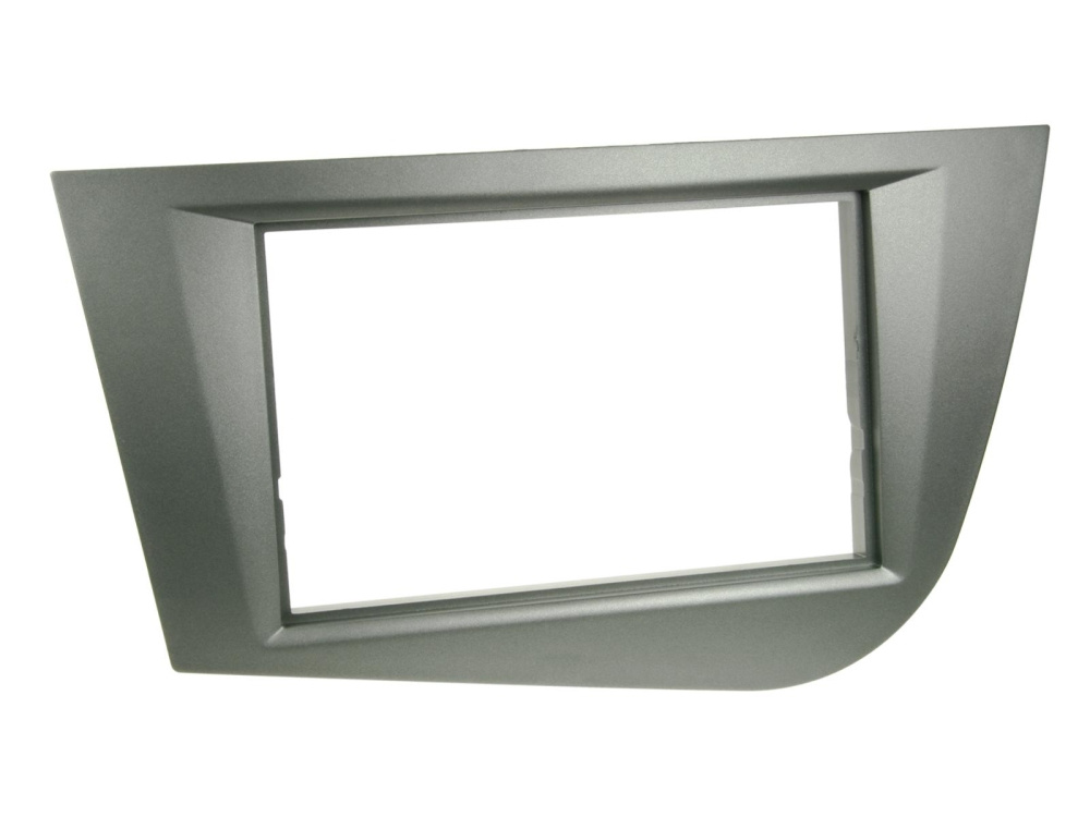 Ramka montażowa 2-DIN Seat Leon, antracyt