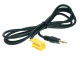 Adapter AUX In Alfa/Fiat Mini-ISO, żółty Adapter AUX In Alfa/Fiat Mini-ISO, żółty