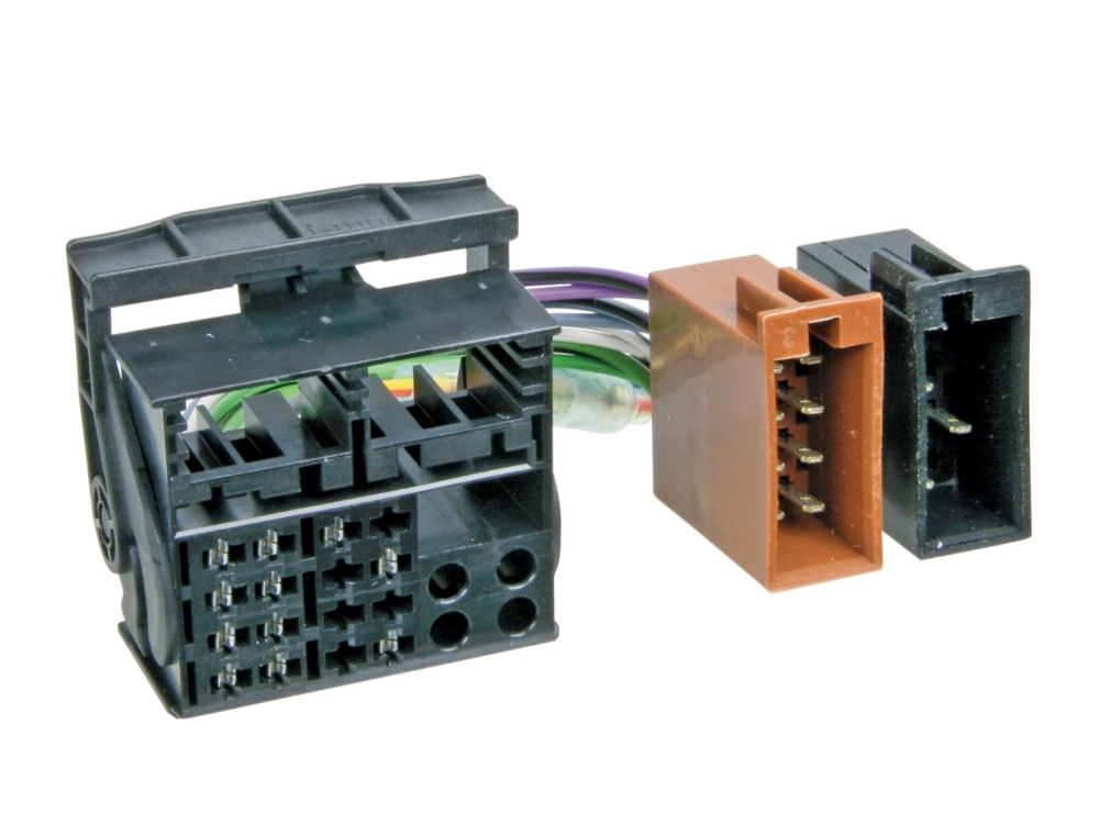 Adapter radiowy Audi/Seat/Skoda/VW ISO>40Pin Quadlock