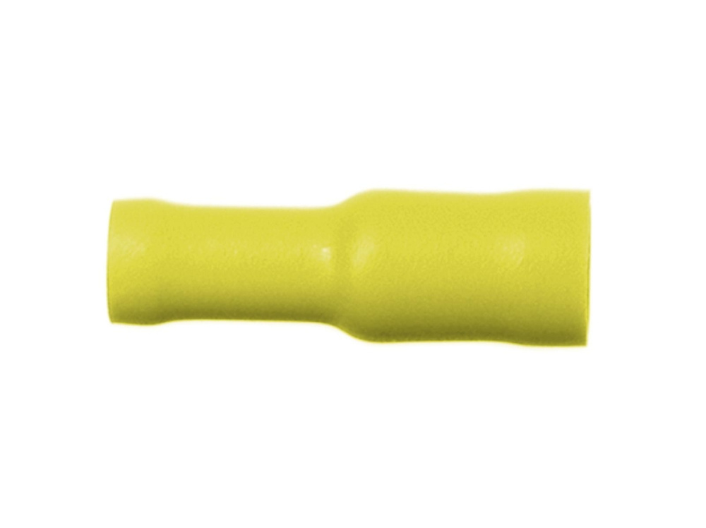 Końcówka kablowa żeńska 4-6 mm² żółta, 100 szt.