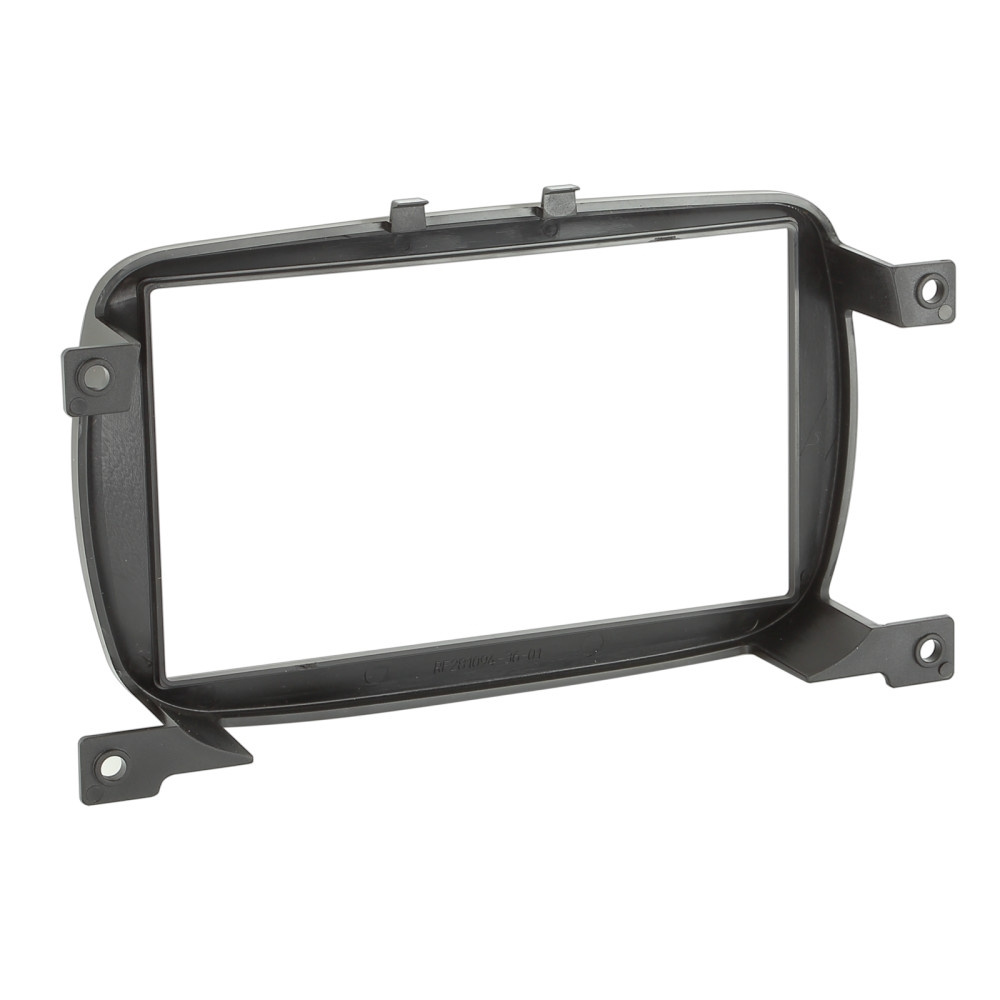 Ramka montażowa 2-DIN Fiat 500, czarny fortepian