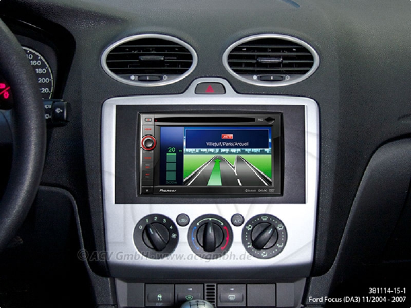 Ramka montażowa Ford 2-DIN 2003- czarna