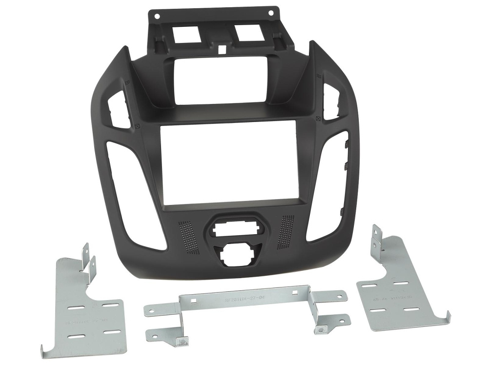 Ramka montażowa 2-DIN Ford Transit Connect, czarna