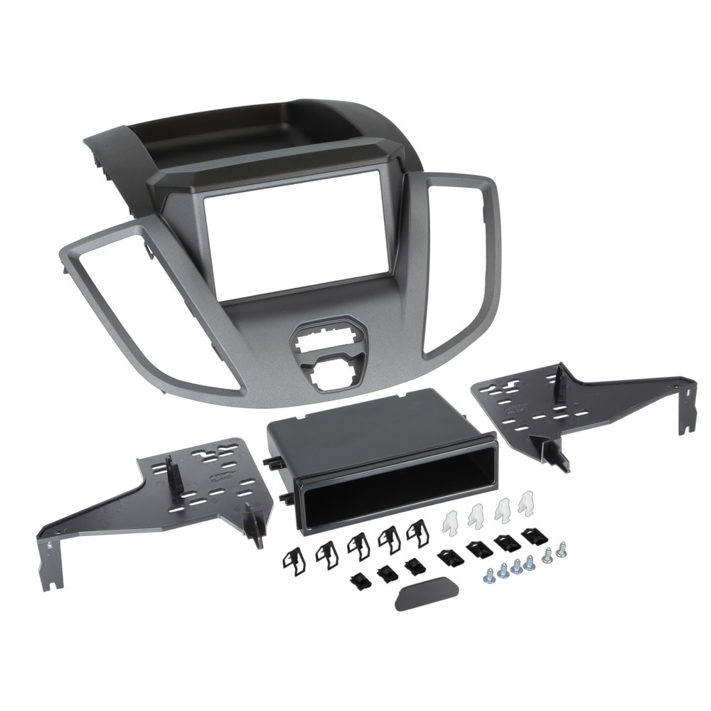 Ramka montażowa 2-DIN z kieszenią Ford Transit V363