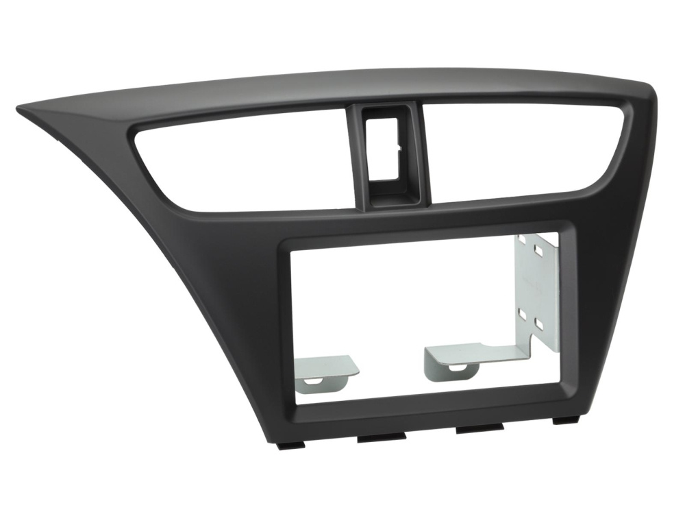 Ramka montażowa 2-DIN Honda Civic, czarna