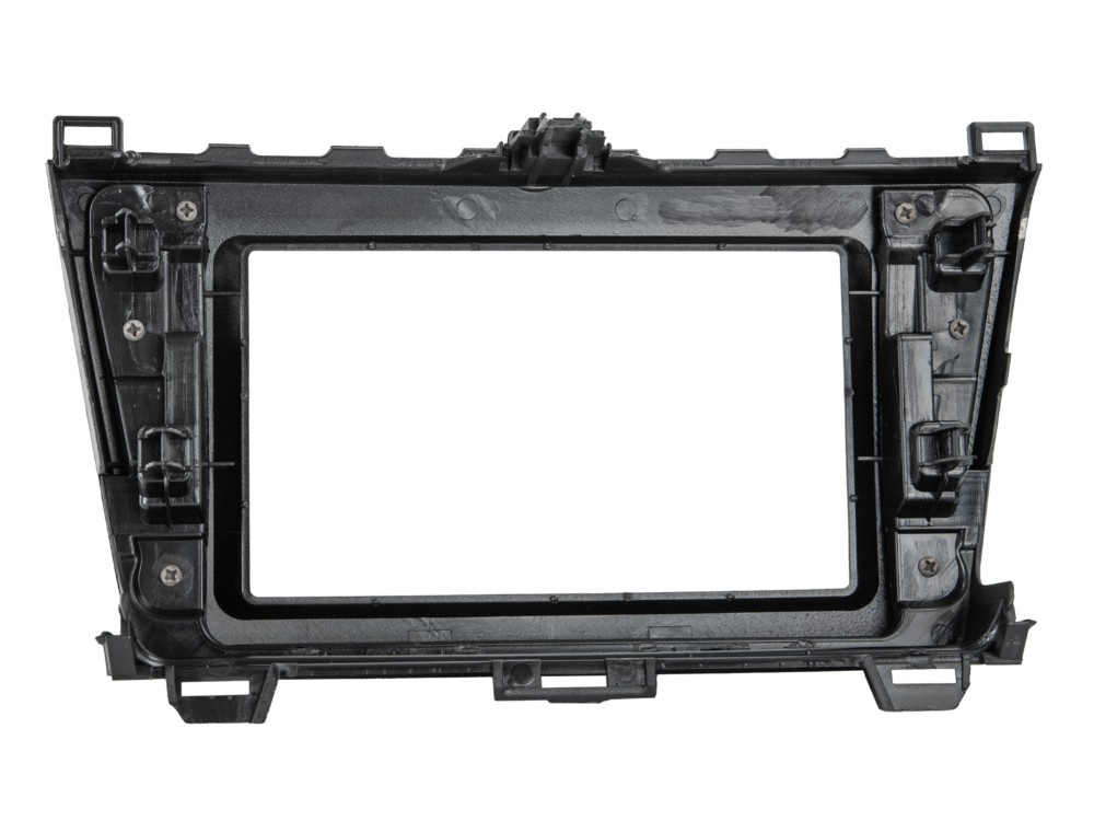 Ramka montażowa 2-DIN Mazda 6, srebrna/czarna
