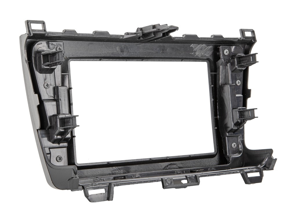 Ramka montażowa 2-DIN Mazda 6, srebrna/czarna