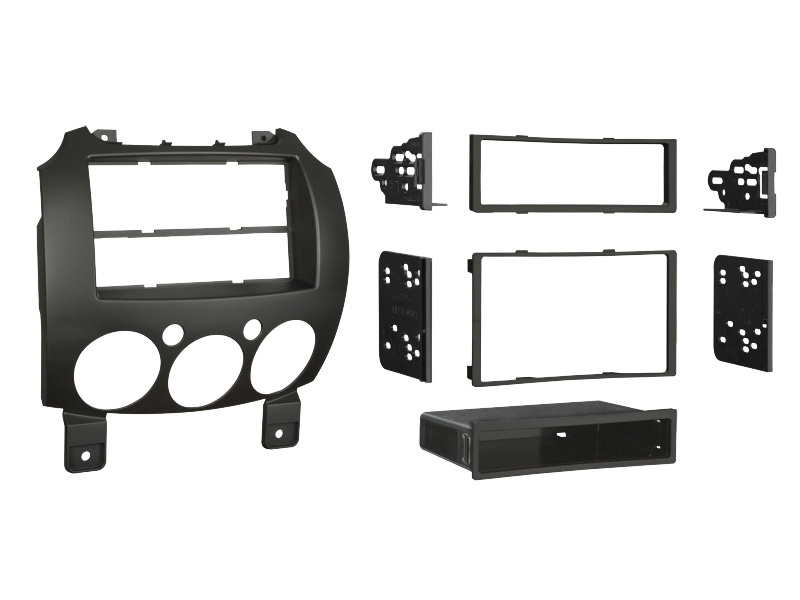 Ramka montażowa 2-DIN Mazda 2 2007-