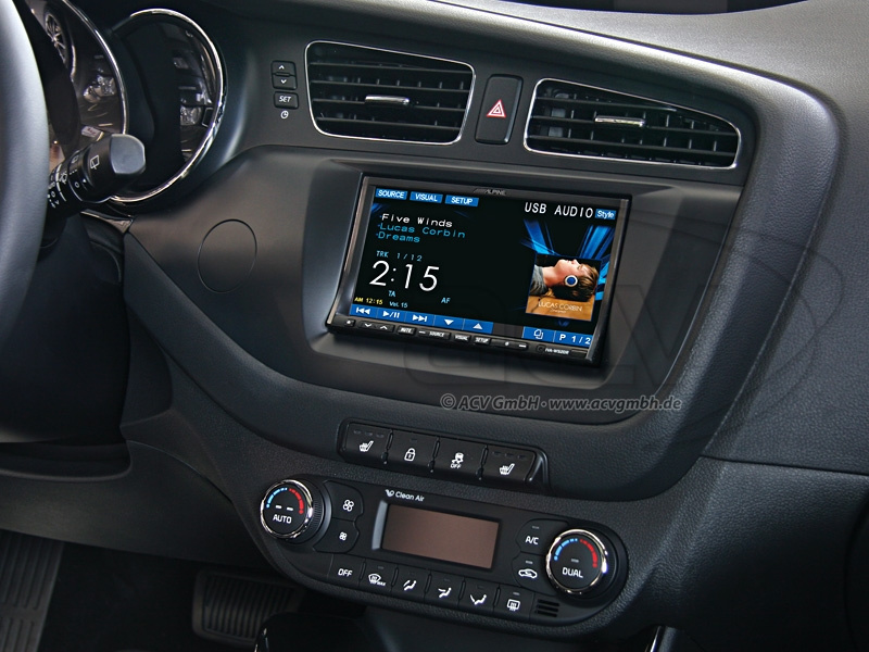 Ramka montażowa 2-DIN Kia Ceed 2012-