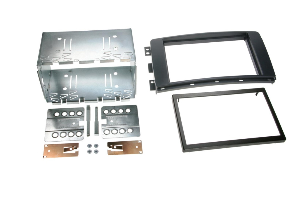 Ramka montażowa 2-DIN Smart ForTwo/ForFour, czarna