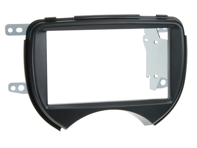 Ramka montażowa 2-din Nissan Micra 2011- czarna