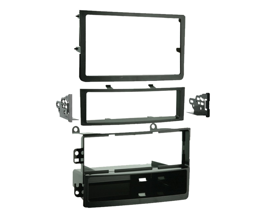Ramka montażowa 2-DIN z kieszenią, Nissan 350Z 2006-2009