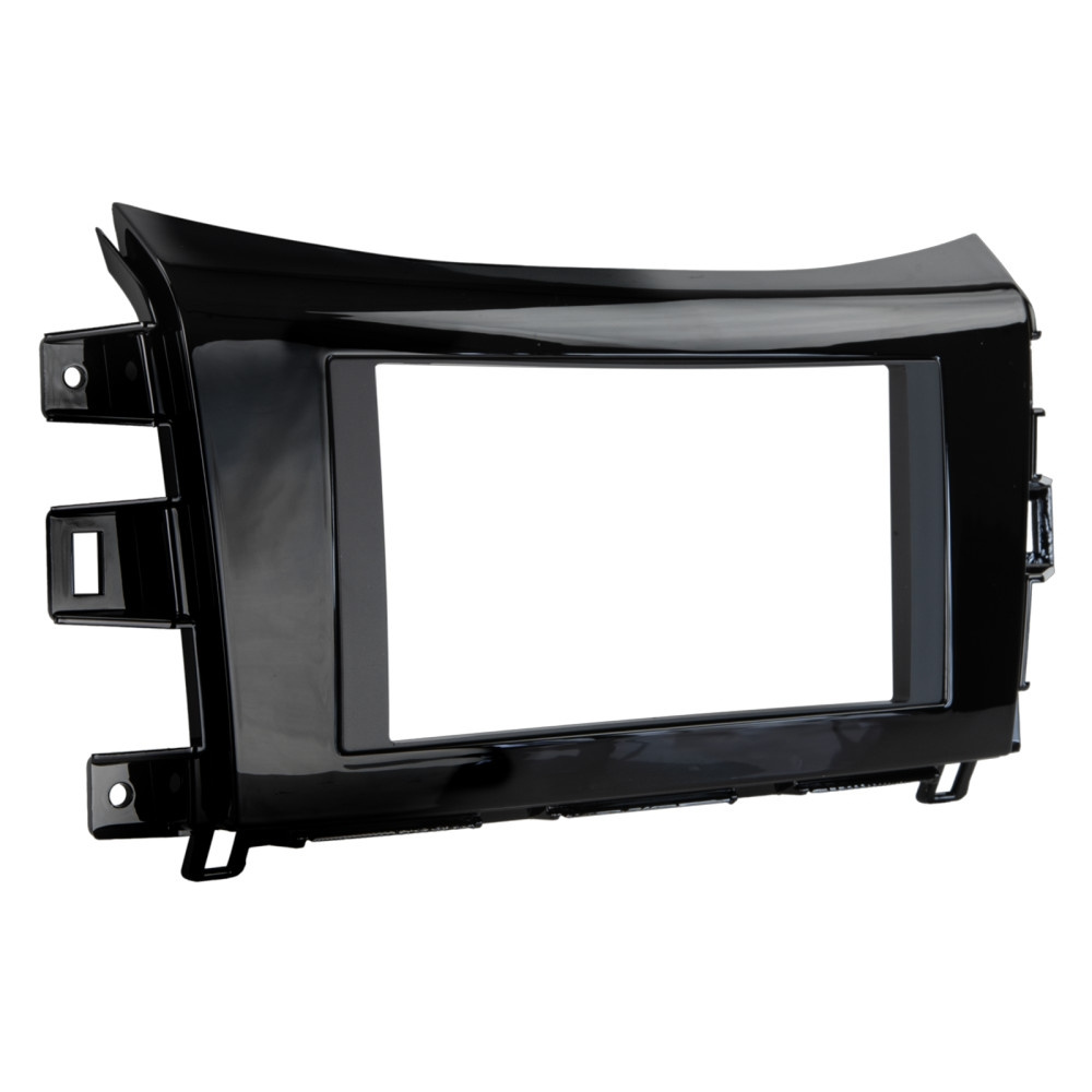 Ramka montażowa 2-DIN Nissan/Renault, piano black