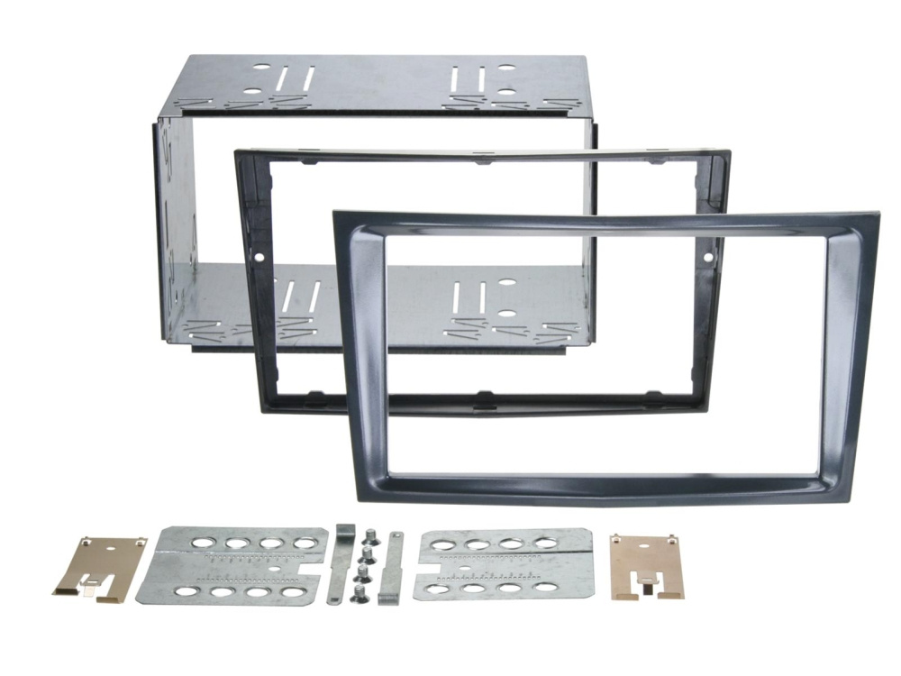 Ramka montażowa 2-DIN Opel stealth black