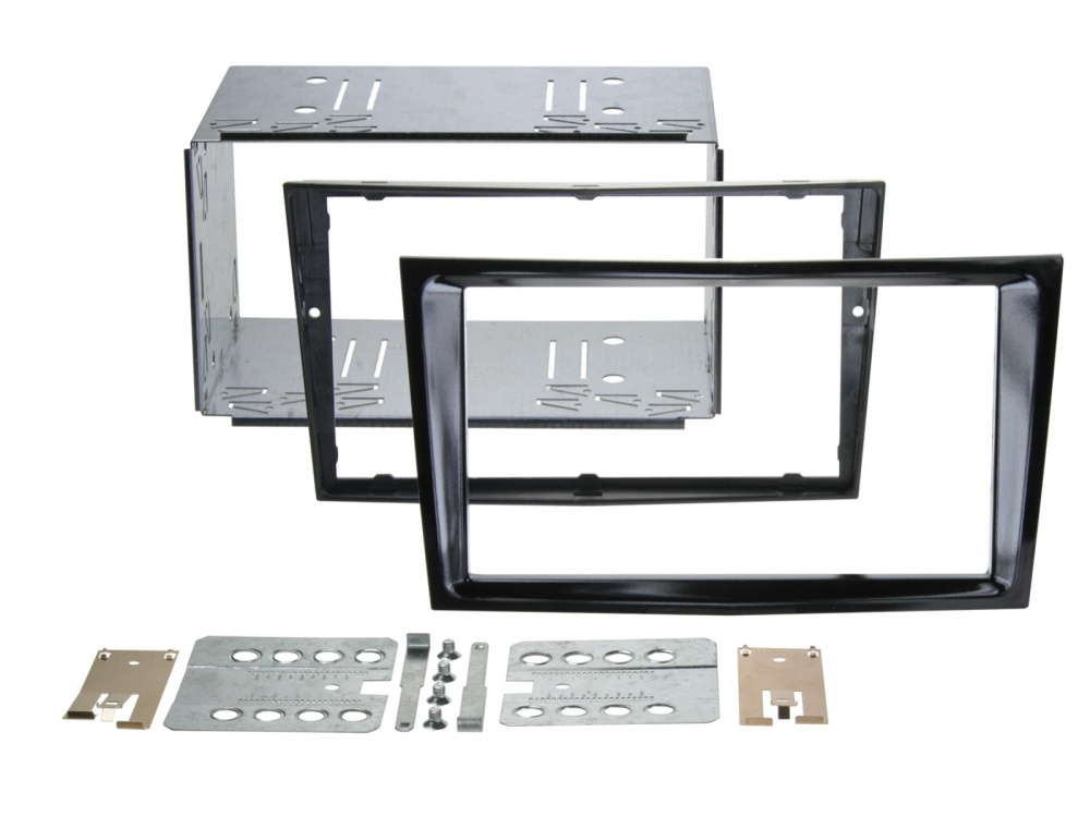Ramka montażowa ACV 2-DIN Opel, piano black