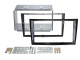 Ramka montażowa ACV 2-DIN Opel, piano black Ramka montażowa ACV 2-DIN Opel, piano black
