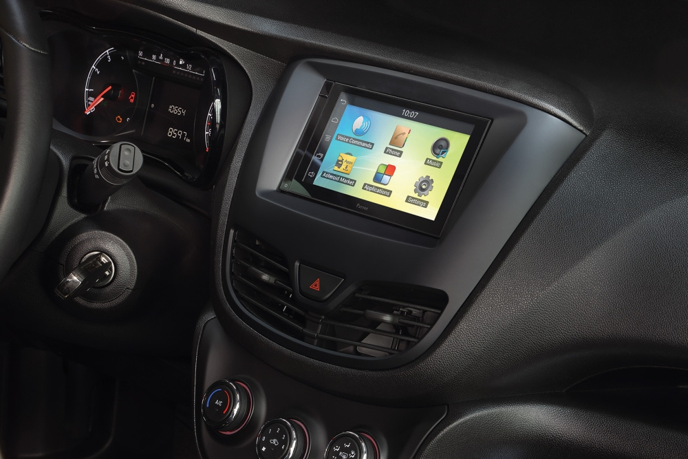 Ramka montażowa 2-DIN Opel Karl 2017-2019, czarna