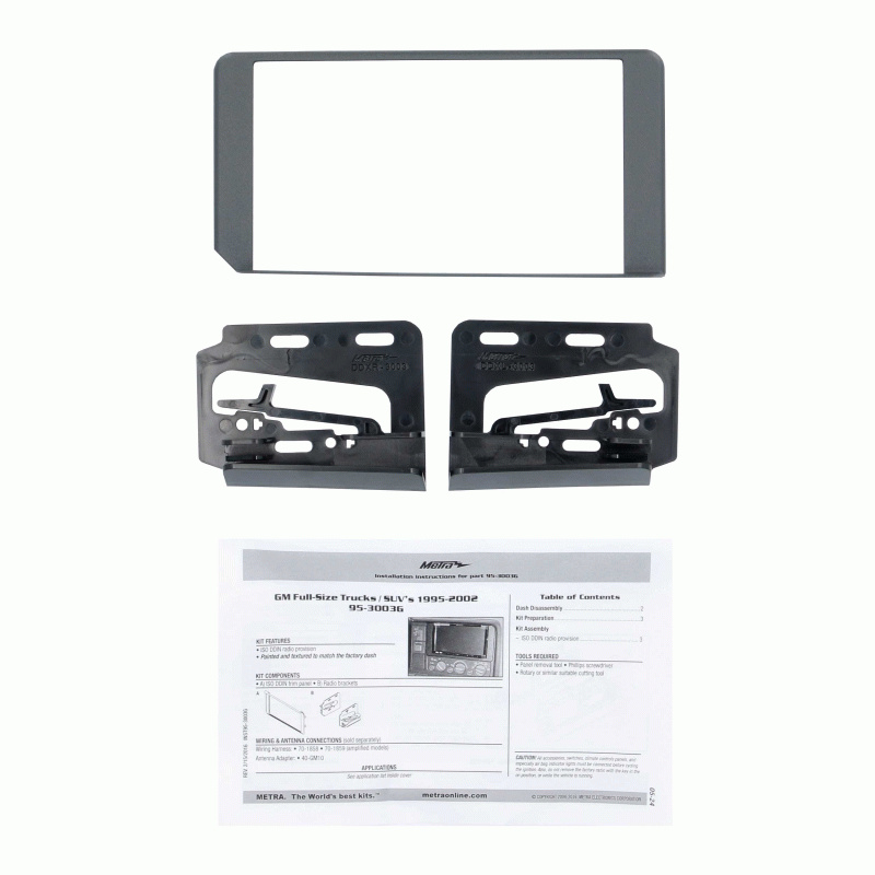 Ramka montażowa ACV 2-DIN Cadillac/Chevrolet/GMC