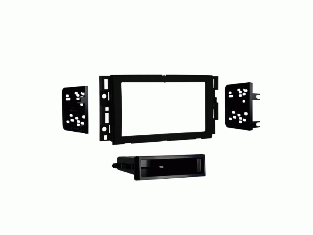Ramka montażowa 2-DIN z kieszenią GM/Suzuki