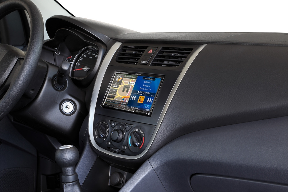 Ramka montażowa 2-DIN Suzuki Celerio czarna