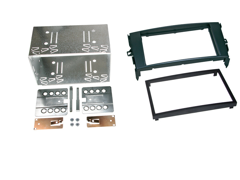 Ramka montażowa 2-DIN zestaw Toyota Auris 2007-2013 Czarna