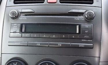 Ramka montażowa 2-DIN zestaw Toyota Auris 2007-2013 Czarna