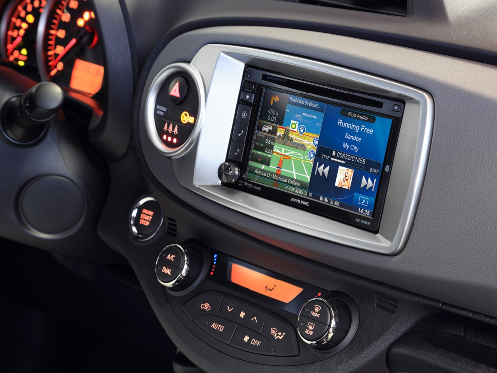 Ramka montażowa ACV 2-DIN Toyota Yaris 2011-2014