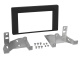 Ramka montażowa 2-DIN Toyota Aygo X, matowa czarna Ramka montażowa 2-DIN Toyota Aygo X, matowa czarna