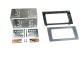 Ramka montażowa 2-DIN Audi A4/Seat Exeo, antracyt Ramka montażowa 2-DIN Audi A4/Seat Exeo, antracyt