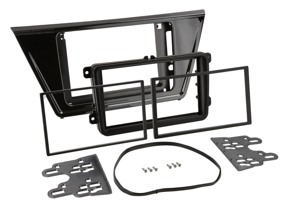 Ramka montażowa 2-DIN VW Touran 2015-2021, piano black