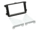 Ramka montażowa 2-DIN Seat/Skoda/VW, czarna Ramka montażowa 2-DIN Seat/Skoda/VW, czarna