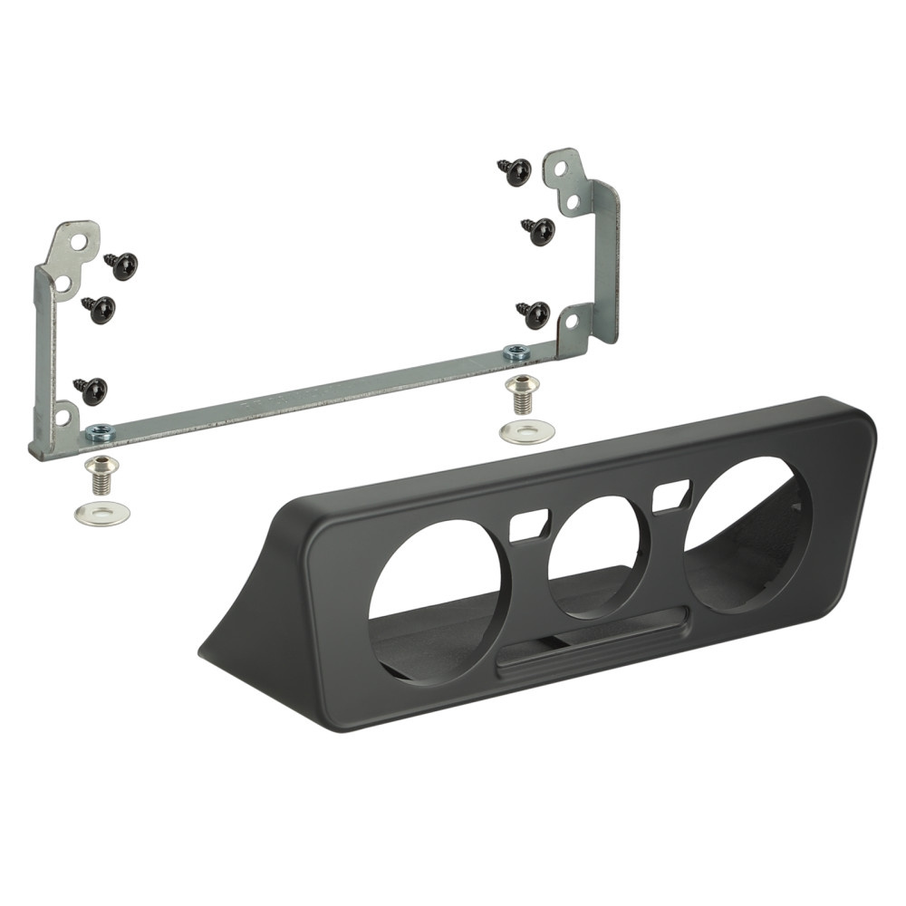 Ramka montażowa 2-DIN Seat/Skoda/VW, czarna