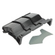 Ramka montażowa 2-DIN Seat/Skoda/VW, czarna Ramka montażowa 2-DIN Seat/Skoda/VW, czarna