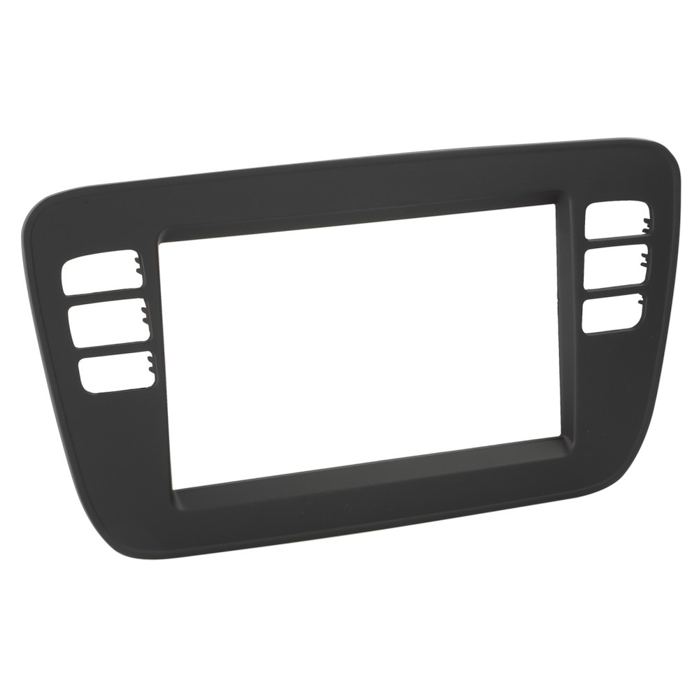 Ramka montażowa 2-DIN Seat/Skoda/VW, czarna
