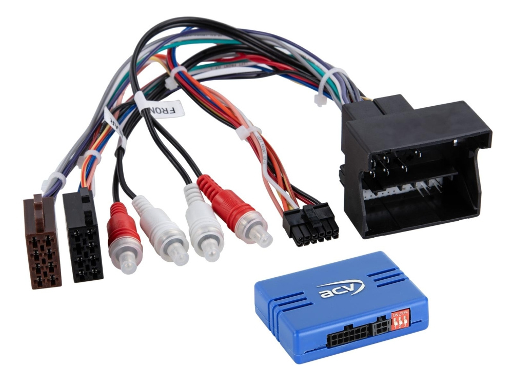 Przewód sterowania z kierownicy Audi/Seat Exeo Quadlock Amp >RCA