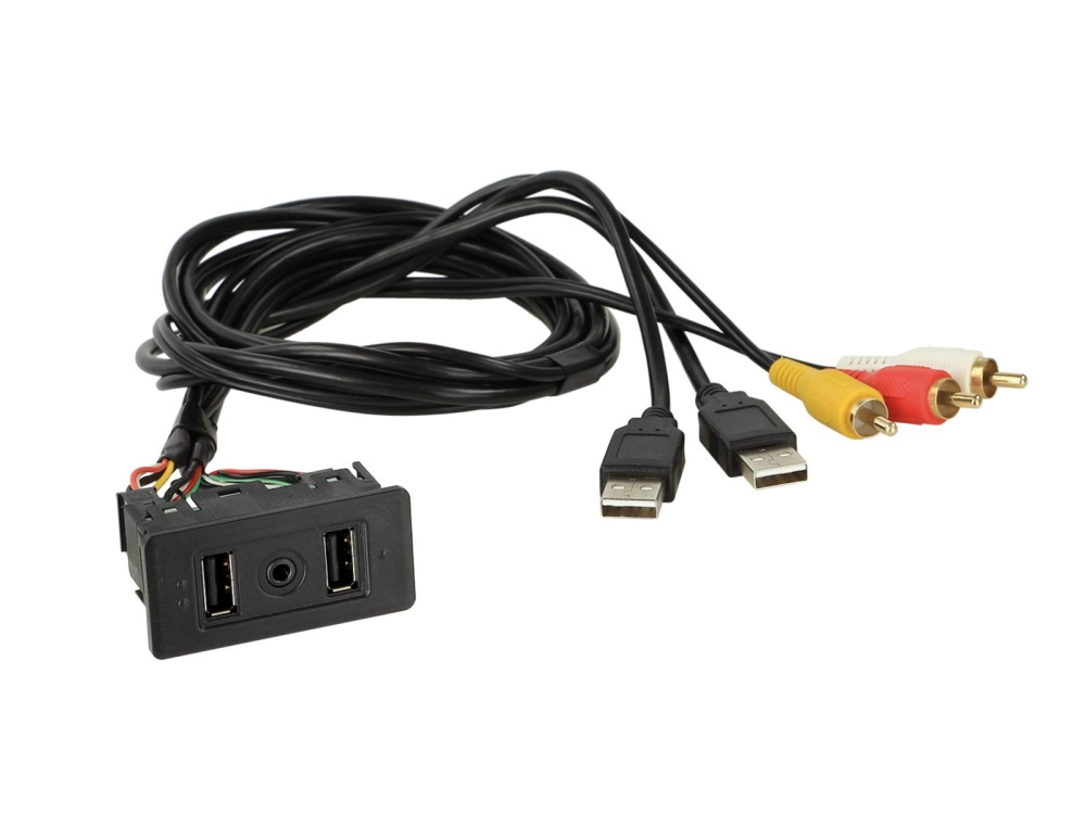 Obudowa montażowa USB/AUX-AV VW T6/universalna