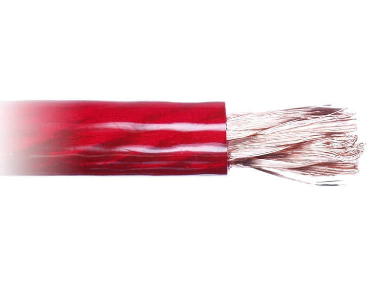 50mm² (0AWG) kabel zasilający czerwony ACV