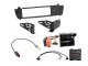 Zestaw 1-DIN BMW X3 E83 sterowanie z kierownicy / adapter antenowy Zestaw 1-DIN BMW X3 E83 sterowanie z kierownicy / adapter antenowy