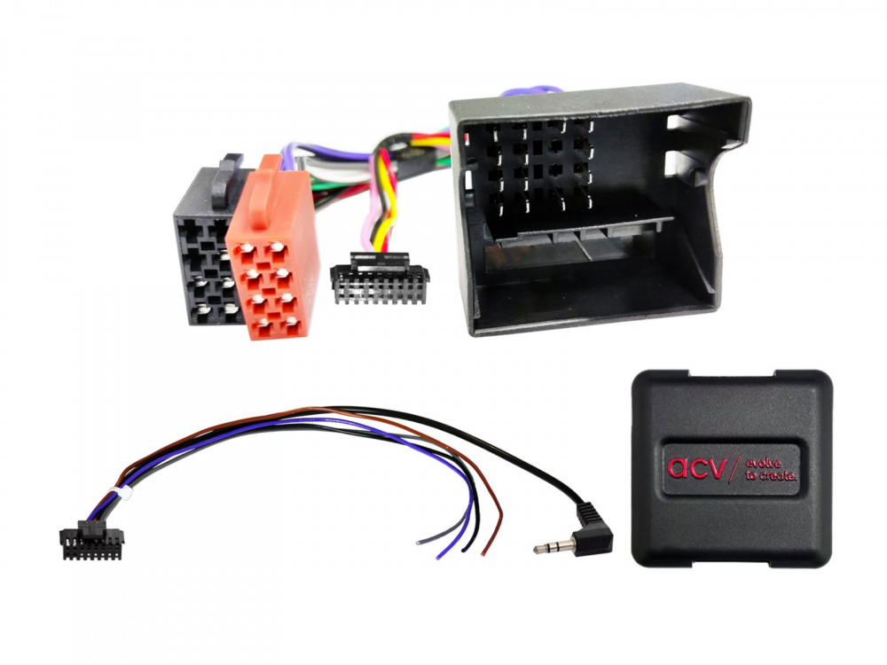 Zestaw 1-DIN BMW X3 E83 sterowanie z kierownicy / adapter antenowy