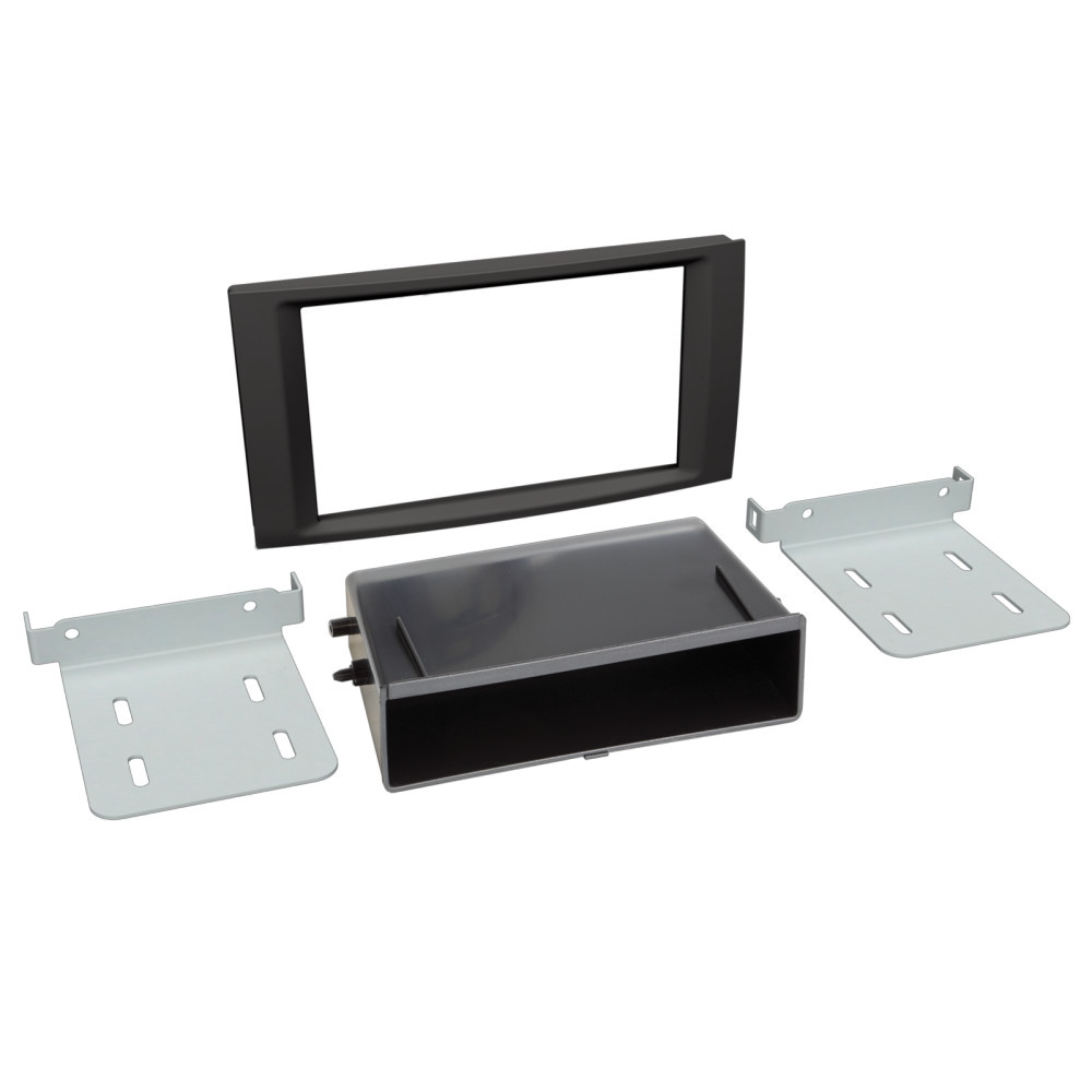 Zestaw instalacyjny ACV 1/2-DIN z kieszenią na akcesoria, VW T5/Touareg