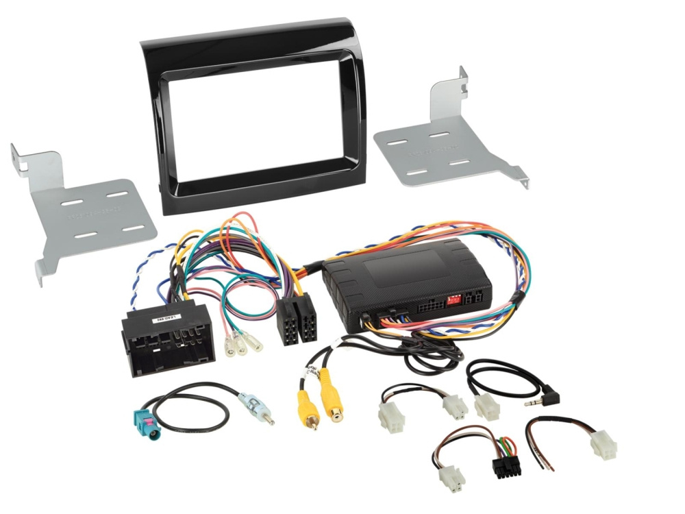 Zestaw 2-DIN Fiat/Opel/Peugeot adapter informacji - 2014 - 2021
