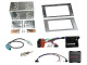 Zestaw 2-DIN Ford srebrny SWC/CAN Bus/adapter antenowy Zestaw 2-DIN Ford srebrny SWC/CAN Bus/adapter antenowy