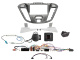 Zestaw 2-DIN Ford Custom 2012-2016, phoenix silver Zestaw 2-DIN Ford Custom 2012-2016, phoenix silver
