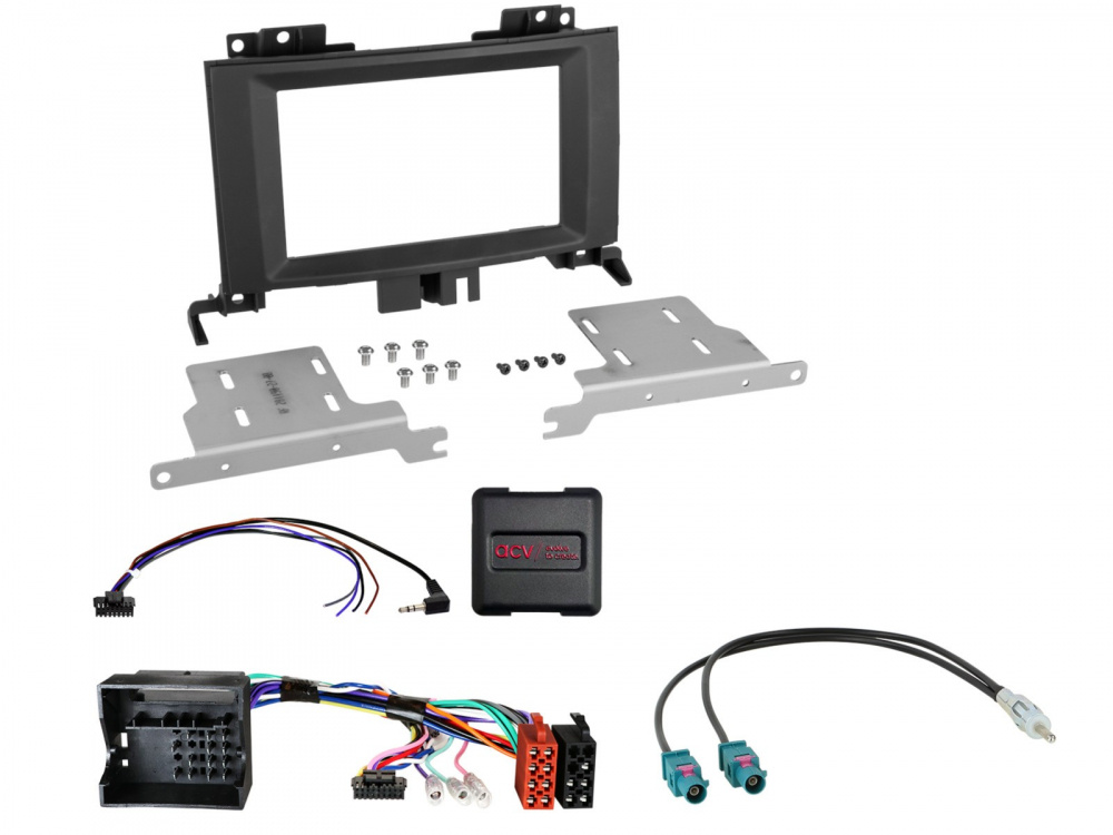 Zestaw instalacyjny ACV do Mercedes Sprinter/VW Crafter, 2-DIN