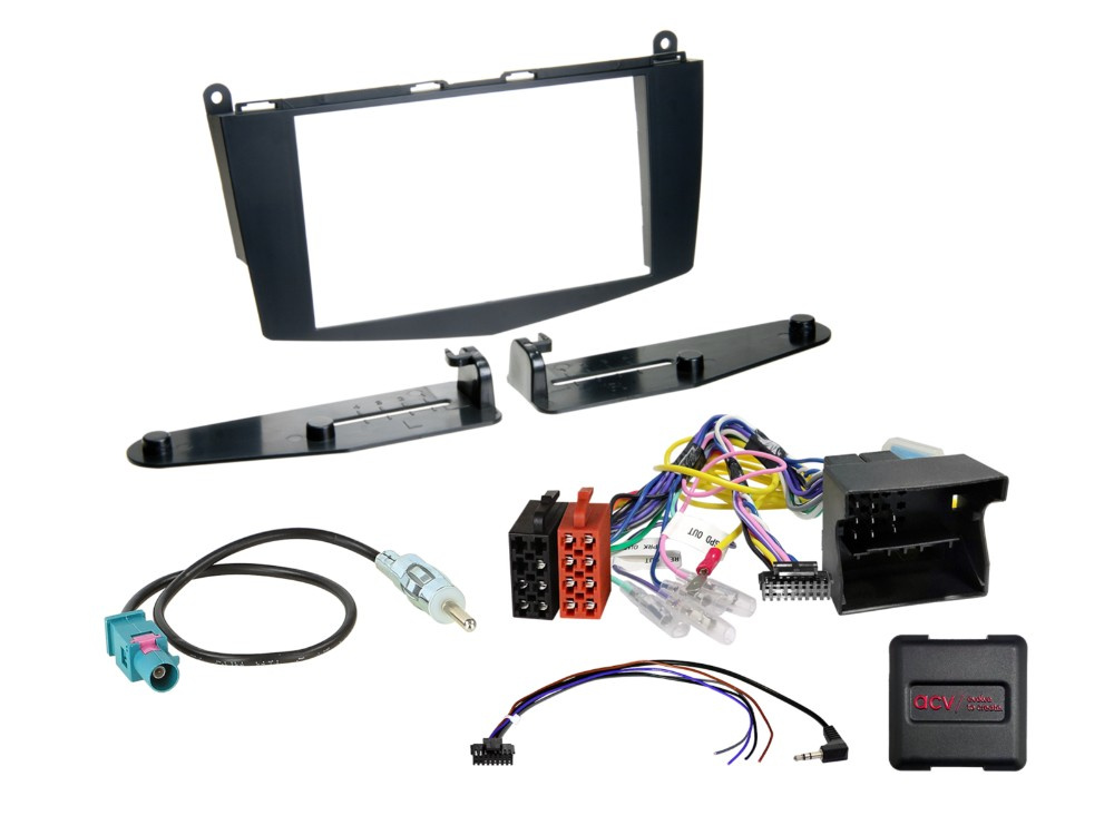 Zestaw instalacyjny 2-DIN Mercedes C-klasa 2007-2011