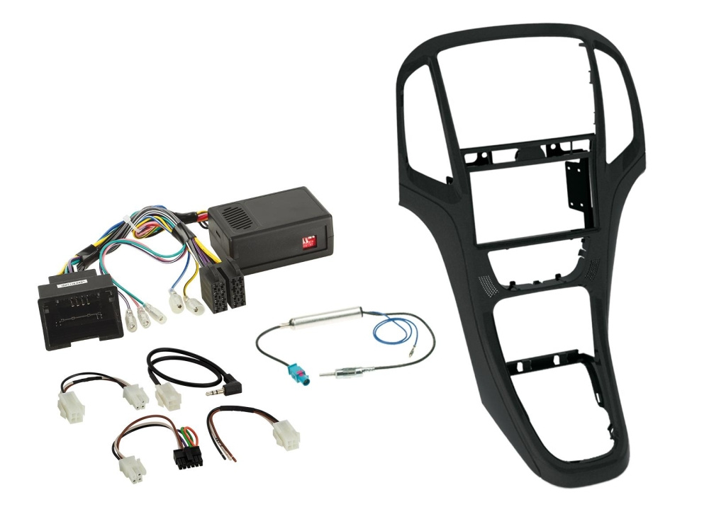 Zestaw instalacyjny ACV 2-DIN Opel Astra J, czarna perła